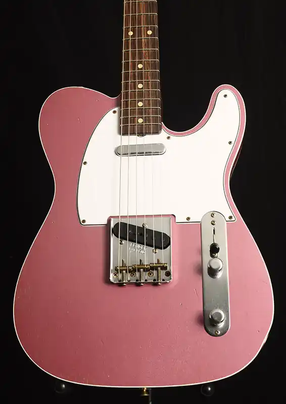 Fender Custom Shop 1960 Telecaster | Custom Journeyman Relic Burgundy Direct From Manufacturer