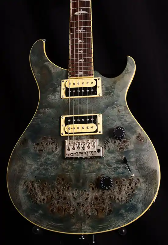 Next Day Delivery Paul Reed Smith SE Custom 24 Poplar Burl Whale Blue