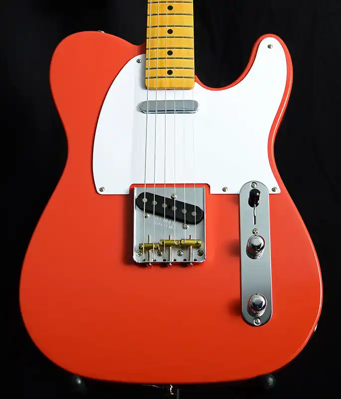 Warranty Included Fender Vintera 50's Telecaster Fiesta Red | Red Vintera Telecaster