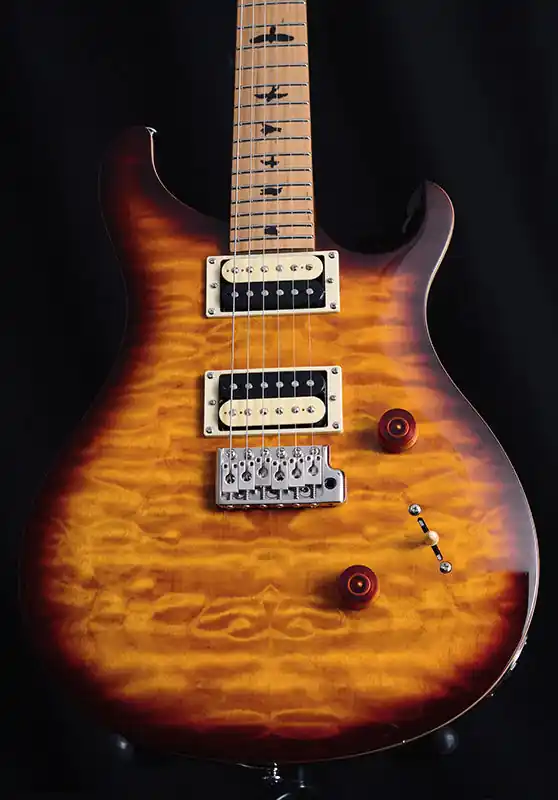 Paul Reed Smith SE Custom 24 Roasted Maple LTD Tobacco Sunburst Price Cut