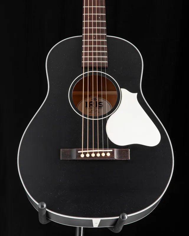 Iris Guitar Company The CH Black Acoustic Guitar Affordable
