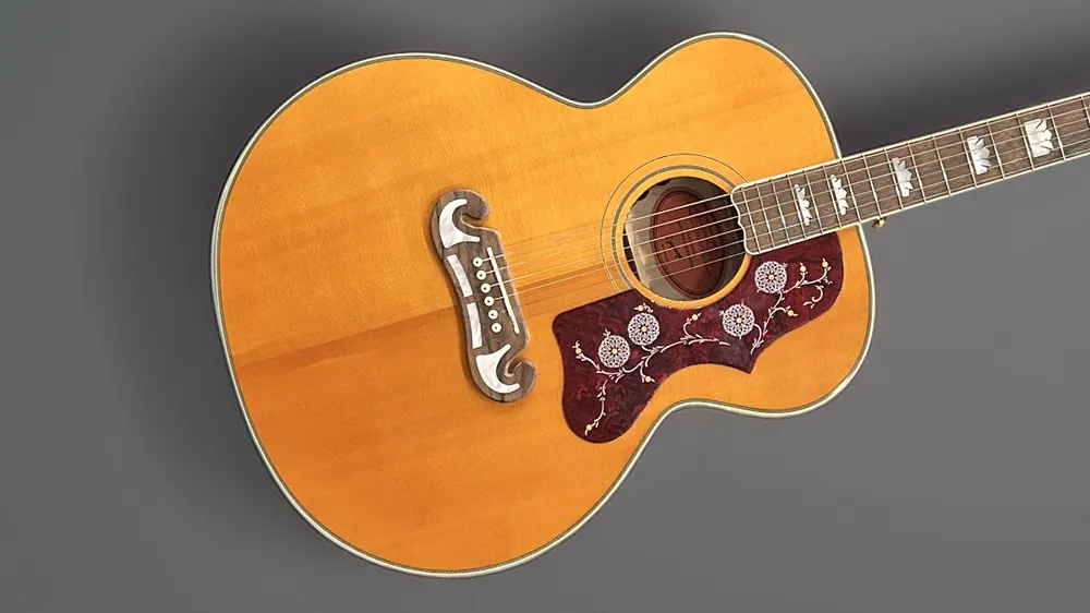 "Inspired by Gibson" J-200 - Aged Gloss Antique Natural– Dave's Guitar Shop Next Day Delivery