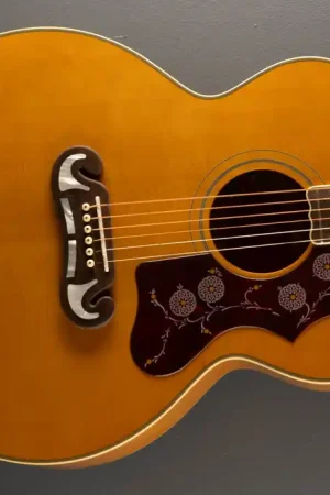 "Inspired by Gibson" J-200 - Aged Gloss Antique Natural– Dave's Guitar Shop Genuine