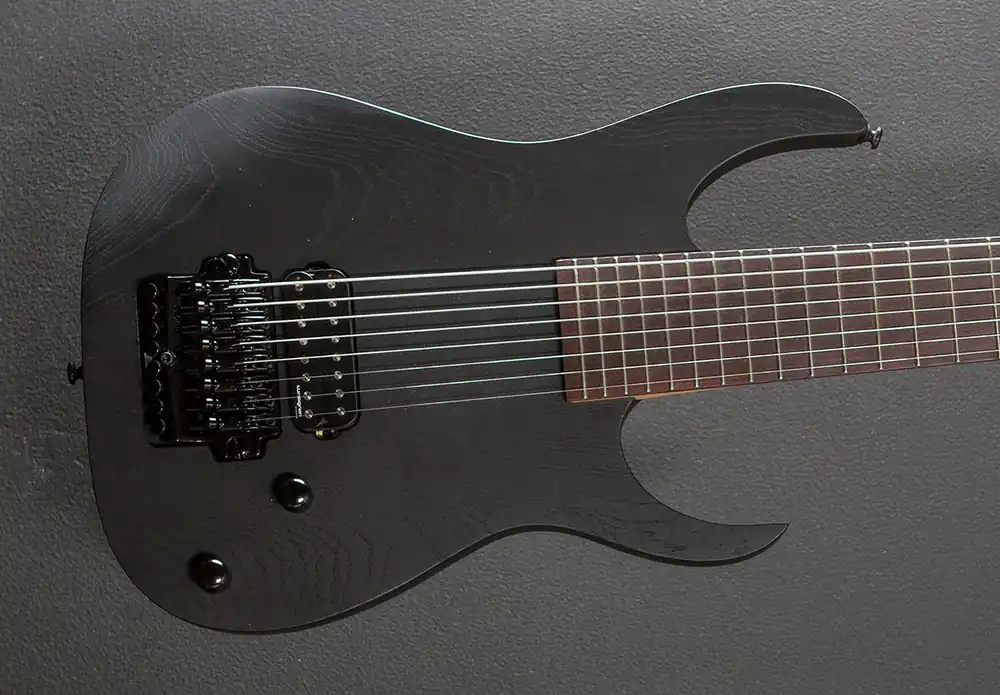 Order Now Meshuggah Signature M80M 8 String - Weathered Black– Dave's Guitar Shop