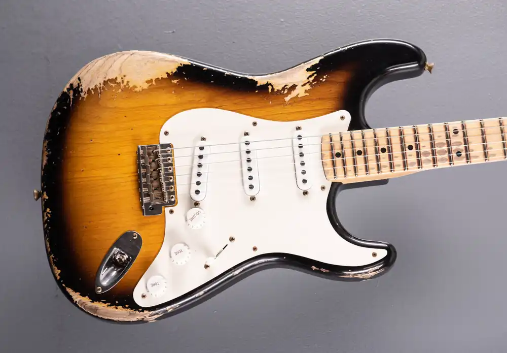 Luxury Used 1955 Heavy Relic Stratocaster '22– Dave's Guitar Shop