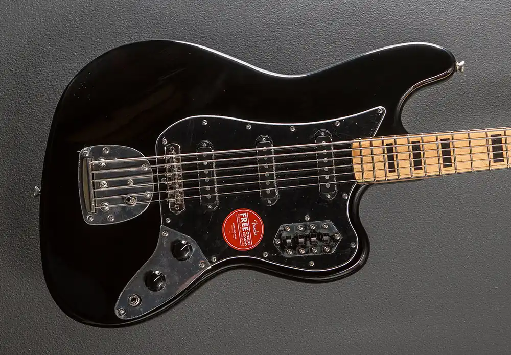 Free Delivery Factory Special Run Classic Vibe Bass VI - Black w/Maple– Dave's Guitar Shop
