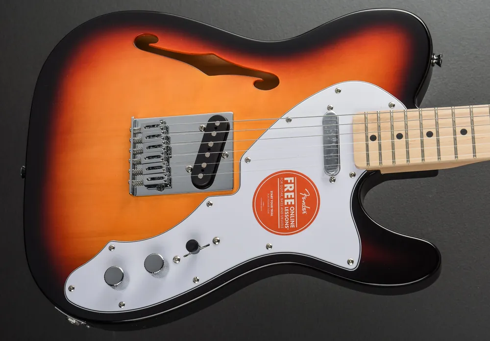 Express Delivery Affinity Series Telecaster Thinline - 3-Color Sunburst– Dave's Guitar Shop