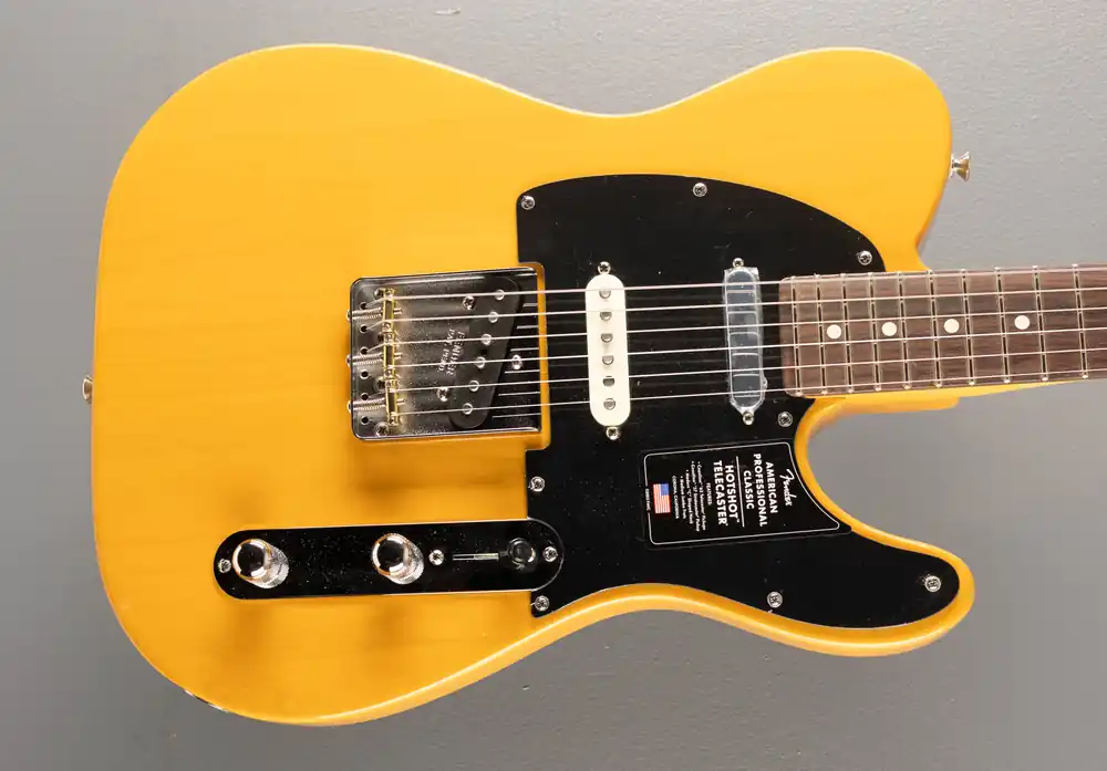 American Professional Classic Hotshot Telecaster - Butterscotch Blonde– Dave's Guitar Shop Instant Buy
