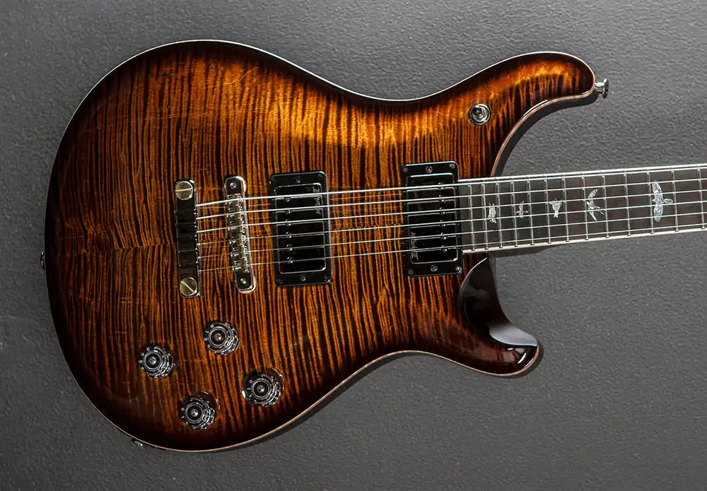 Budget McCarty 594 Wood Library Limited - Black Gold Burst w/Brazilian– Dave's Guitar Shop