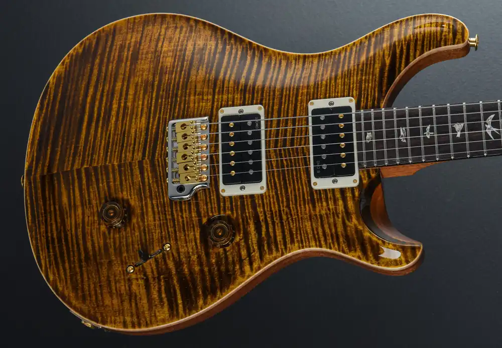 Handmade Custom 24 10 Top - Black Gold– Dave's Guitar Shop