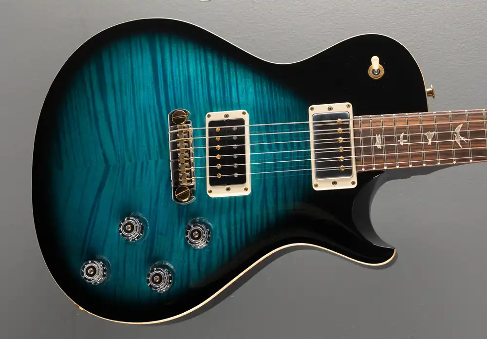 Mark Tremonti Signature 10 Top w/Stoptail - Carroll Blue Smokeburst– Dave's Guitar Shop Special Discount