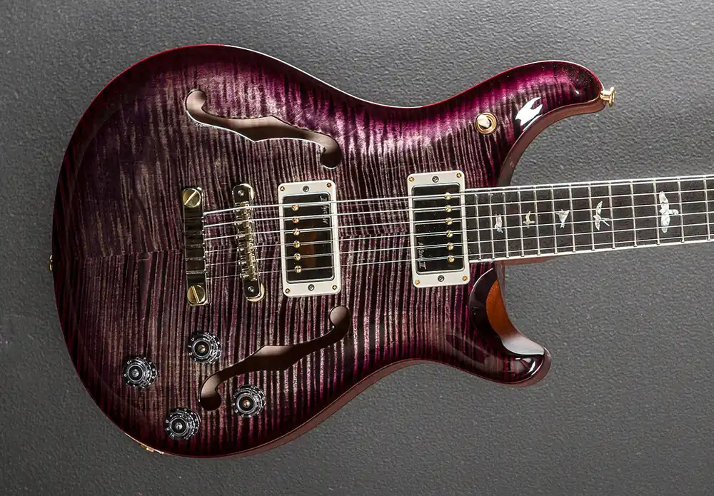 Luxury McCarty 594 Hollowbody II 10 Top - Charcoal Purple Burst– Dave's Guitar Shop