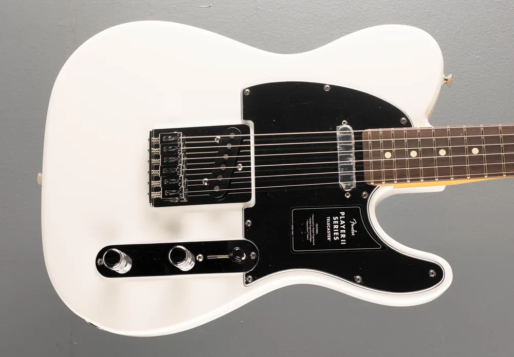 Free Returns Player II Telecaster - Polar White– Dave's Guitar Shop
