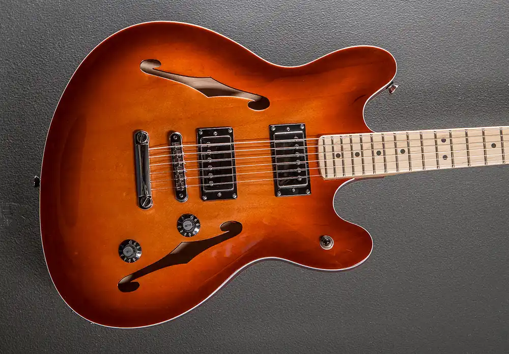 High Quality Affinity Series Starcaster Deluxe - Sienna Sunburst– Dave's Guitar Shop