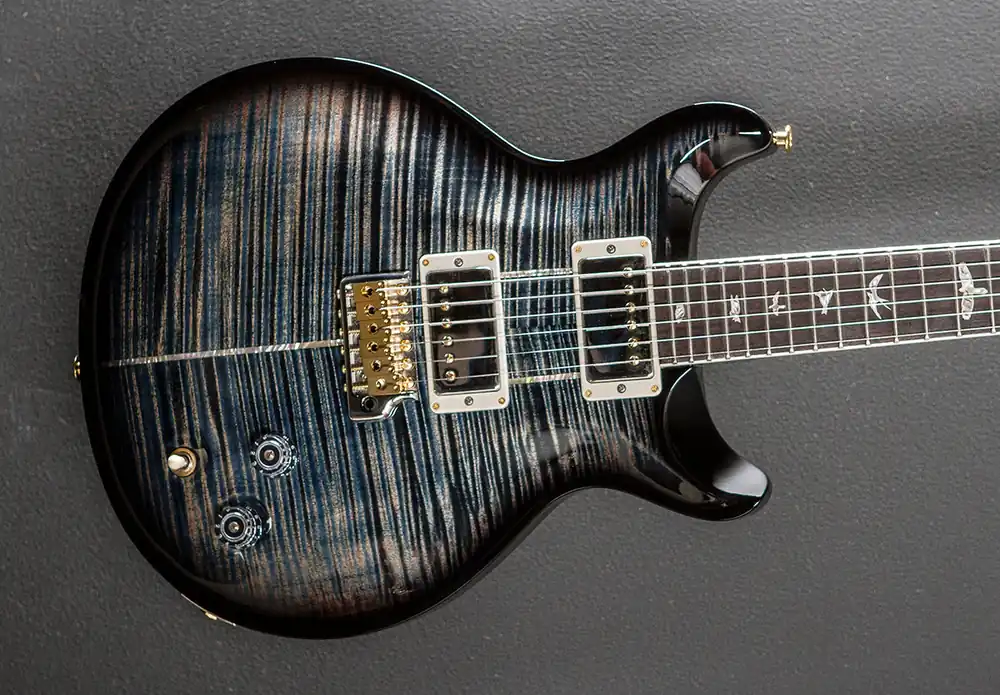 Buy Online Santana Retro 10 Top - Faded Whale Blue Wraparound Smokeburst– Dave's Guitar Shop