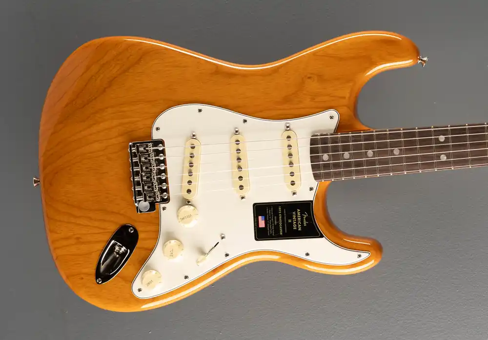 Bargain American Vintage II 1973 Stratocaster - Aged Natural w/Rosewood– Dave's Guitar Shop