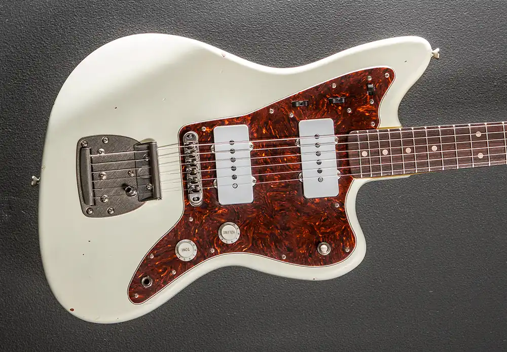 Secure Checkout JM63 - Olympic White– Dave's Guitar Shop