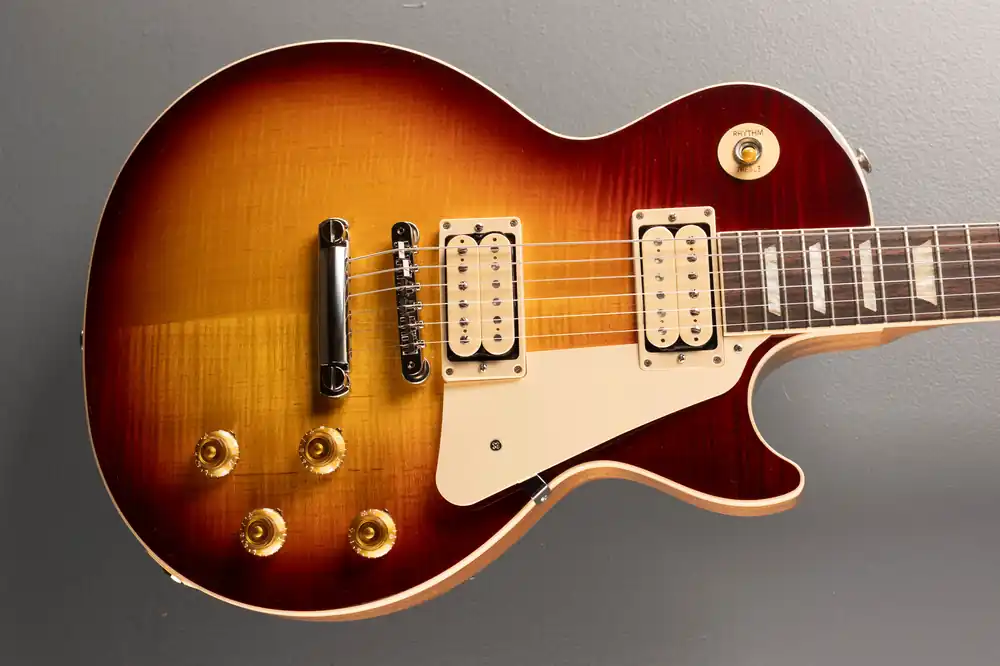 Les Paul Standard 50's Double Trouble - Vintage Bourbon Burst– Dave's Guitar Shop Latest