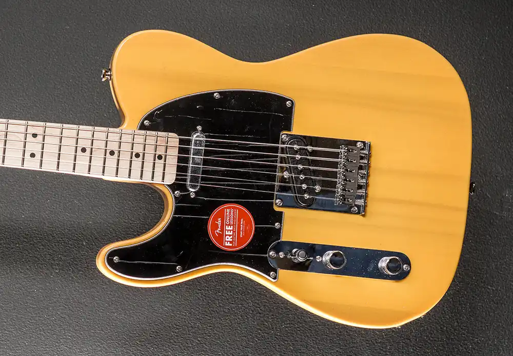 Best Seller Affinity Series Telecaster Left Hand - Butterscotch Blonde w/Maple– Dave's Guitar Shop
