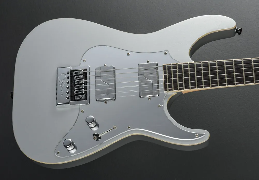 Authentic LTD KS M-6 Evertune - Metallic Silver– Dave's Guitar Shop