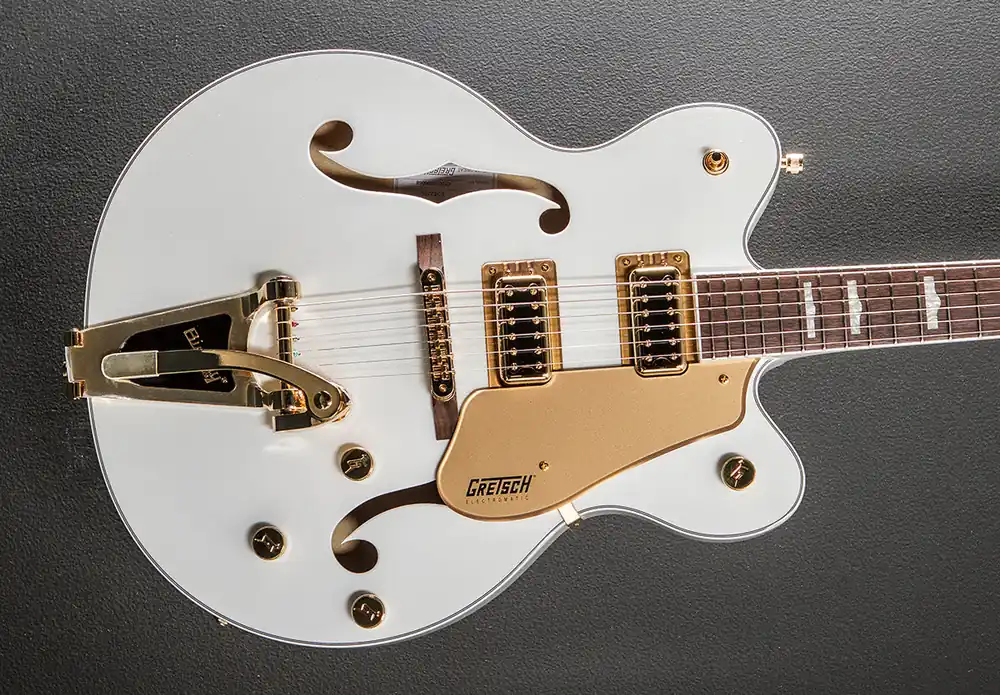 Bargain G5422TG Electromatic Classic Hollow Body Double Cut w/Bigsby - Snowcre– Dave's Guitar Shop