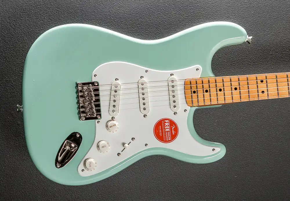Big Sale Classic Vibe 50's Stratocaster HT - Surf Green w/Maple– Dave's Guitar Shop