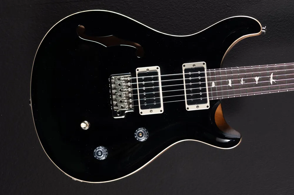 CE-24 Semi-Hollow - Black Top w/Natural– Dave's Guitar Shop In Demand