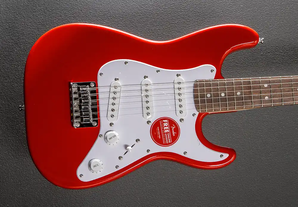Mini Strat - Dakota Red– Dave's Guitar Shop No Minimum Order