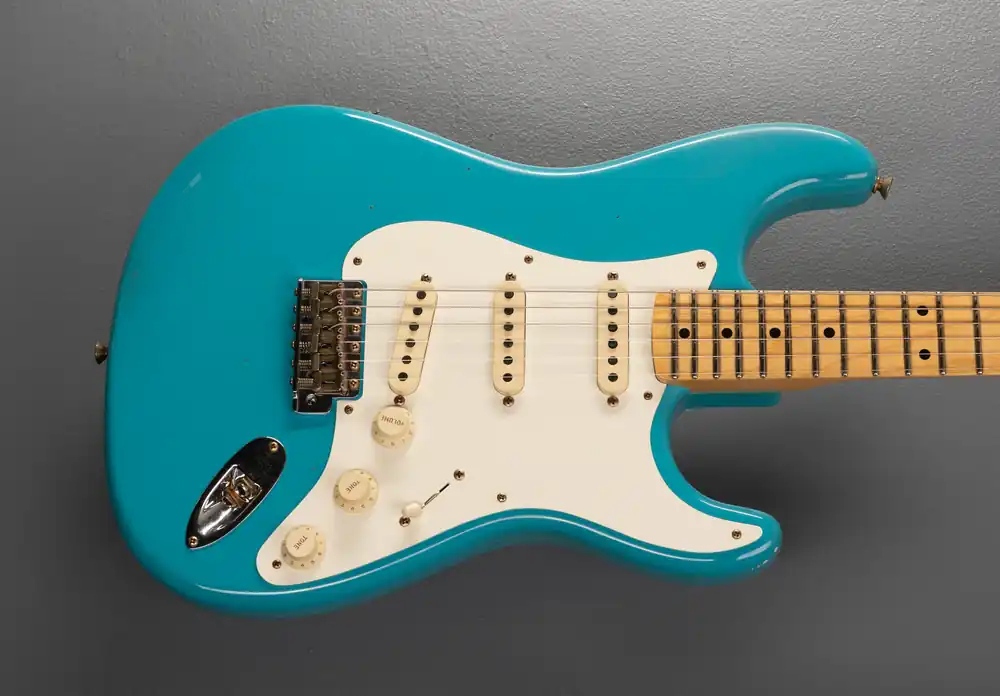 1957 Journeyman Relic Stratocaster - Taos Turquoise– Dave's Guitar Shop Final Sale