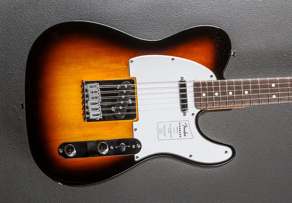 Standard Telecaster - 3 Color Sunburst w/Indian Laurel– Dave's Guitar Shop Today Only