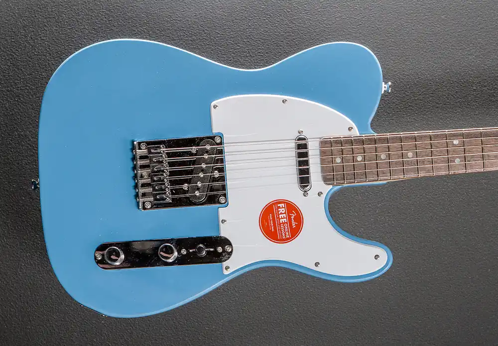 Sonic Telecaster - California Blue w/Indian Laurel– Dave's Guitar Shop Clearance