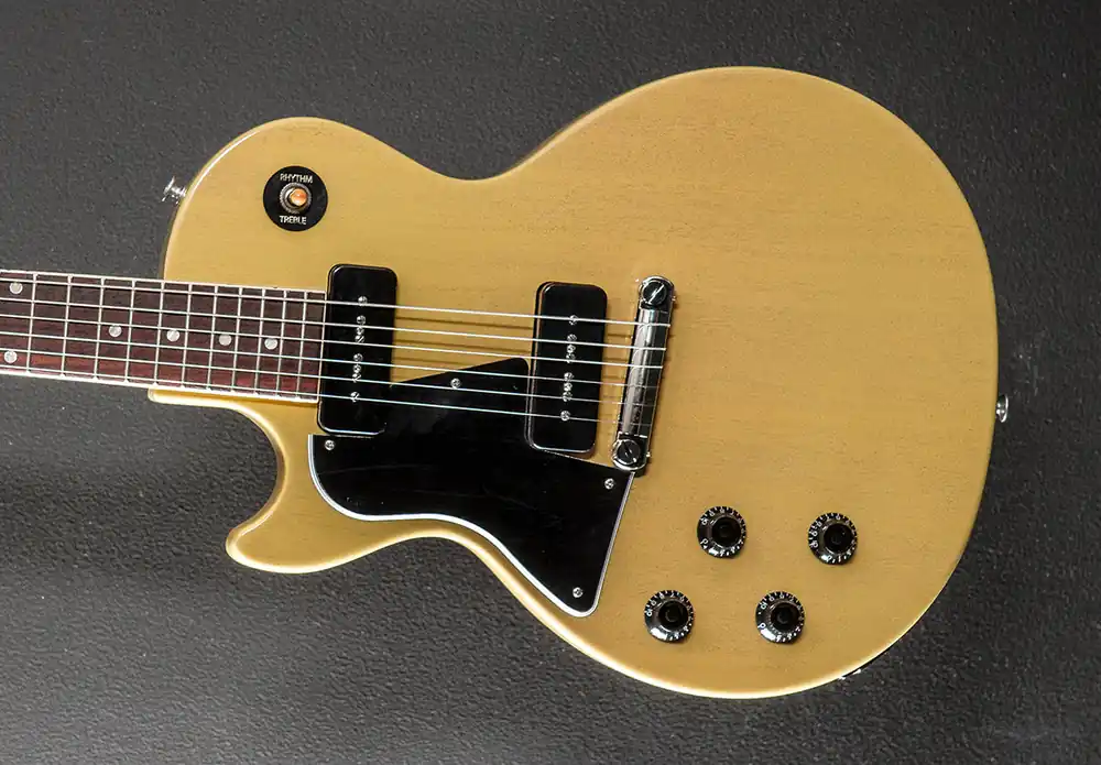 Free Shipping Les Paul Special Left Hand- TV Yellow– Dave's Guitar Shop
