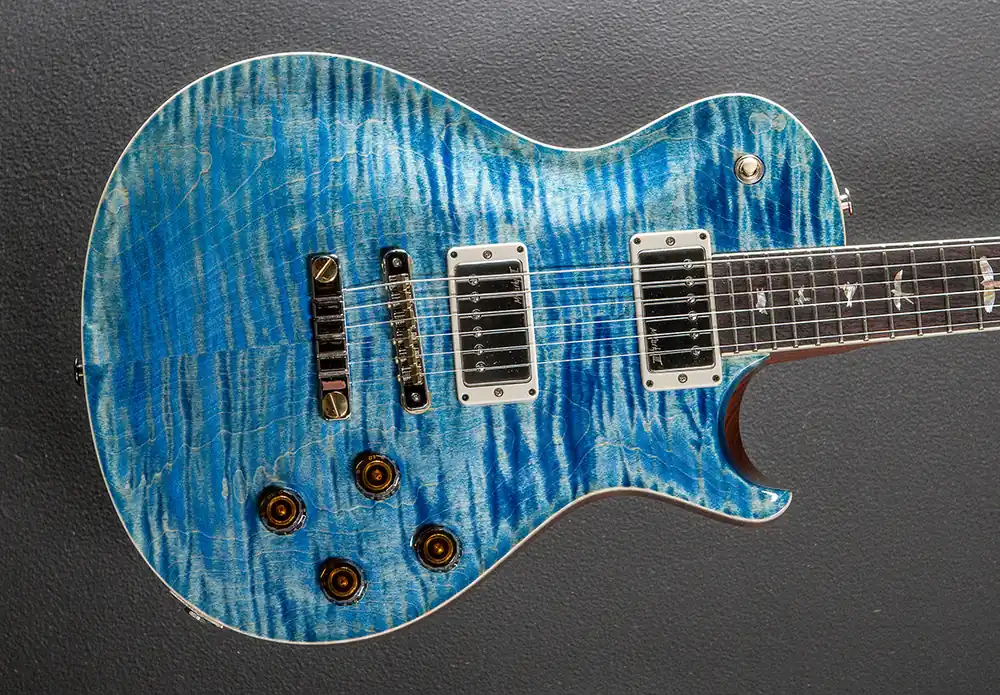 Latest 40th Anniversary PRS McCarty SC56 Limited Edition - Faded Blue Jean– Dave's Guitar Shop
