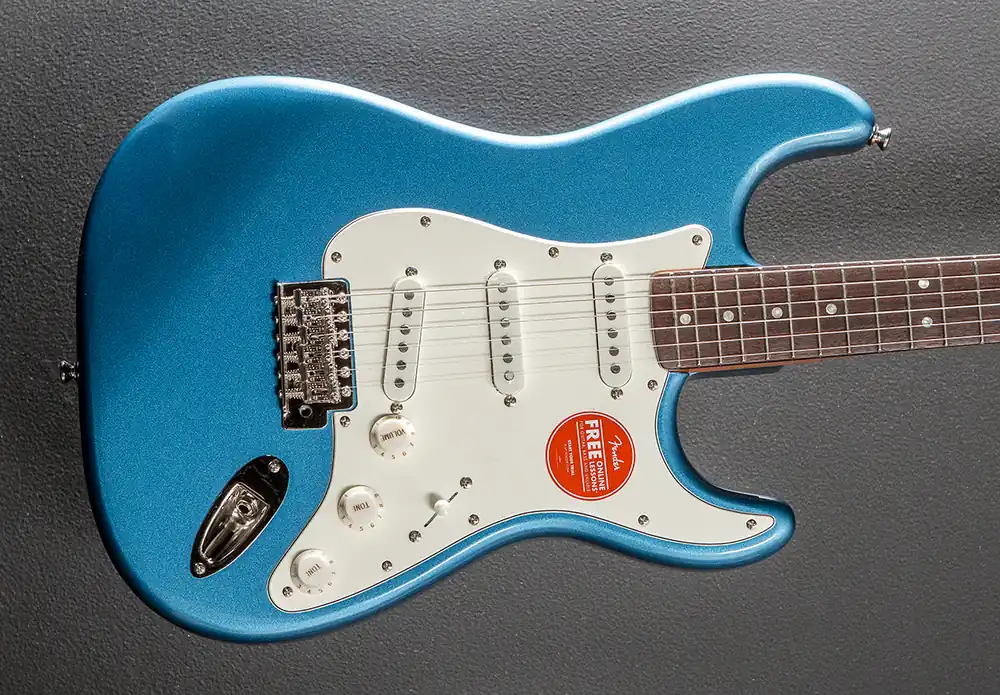 Price Drop Classic Vibe 60’s Stratocaster - Lake Placid Blue– Dave's Guitar Shop