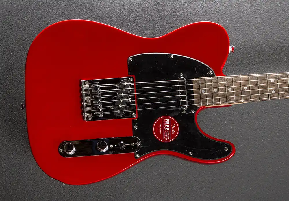 Latest Sonic Telecaster - Torino Red w/Indian Laurel– Dave's Guitar Shop