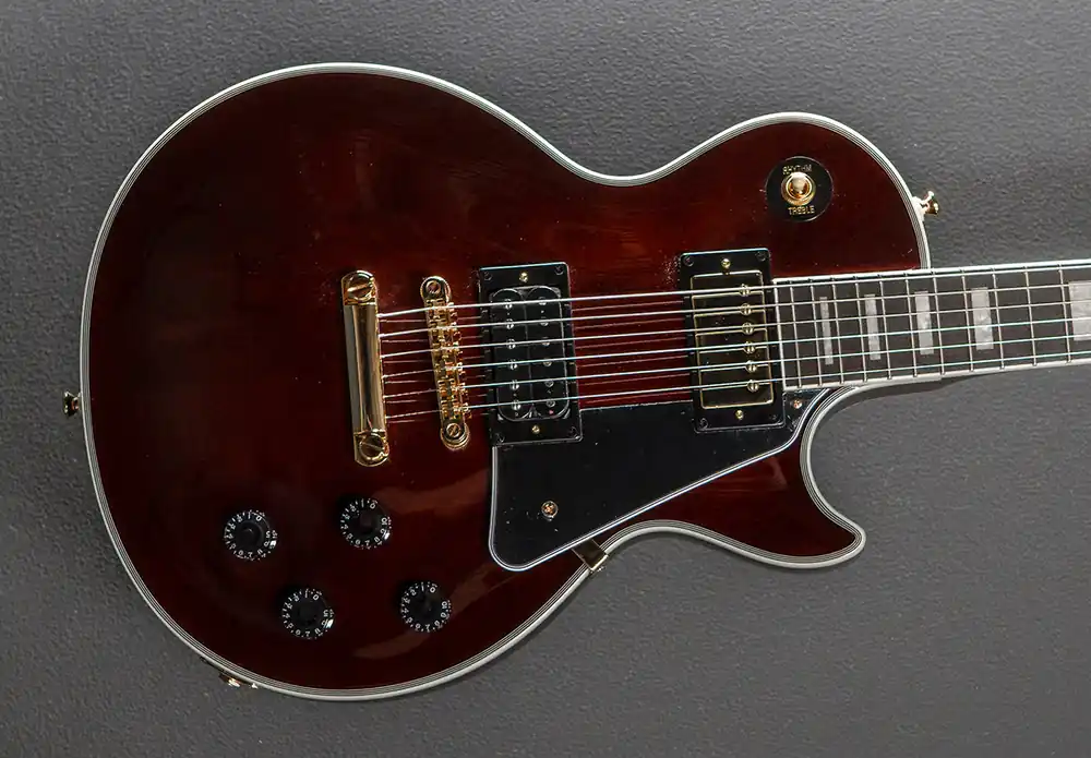 Jerry Cantrell "Wino" Les Paul Custom - Dark Wine Red– Dave's Guitar Shop Express Delivery