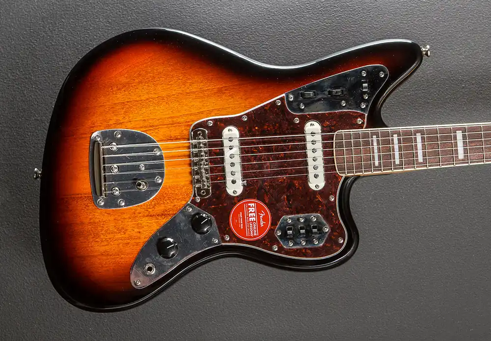 Free Delivery Classic Vibe 70’s Jaguar - 3 Color Sunburst– Dave's Guitar Shop