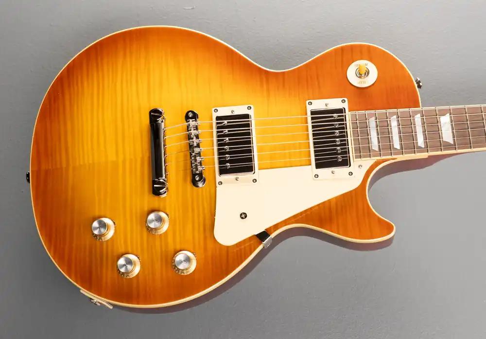 "Inspired by Gibson Custom" 1960 Les Paul Standard Reissue - Iced Tea – Dave's Guitar Shop Last Chance