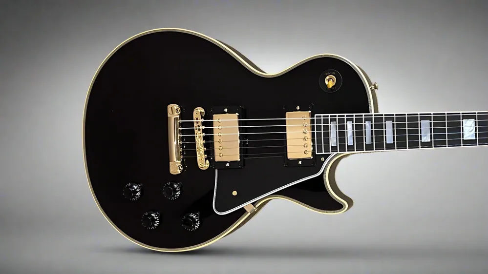 New Arrival 1957 Les Paul Custom Reissue - VOS Ebony 2 Pickup– Dave's Guitar Shop