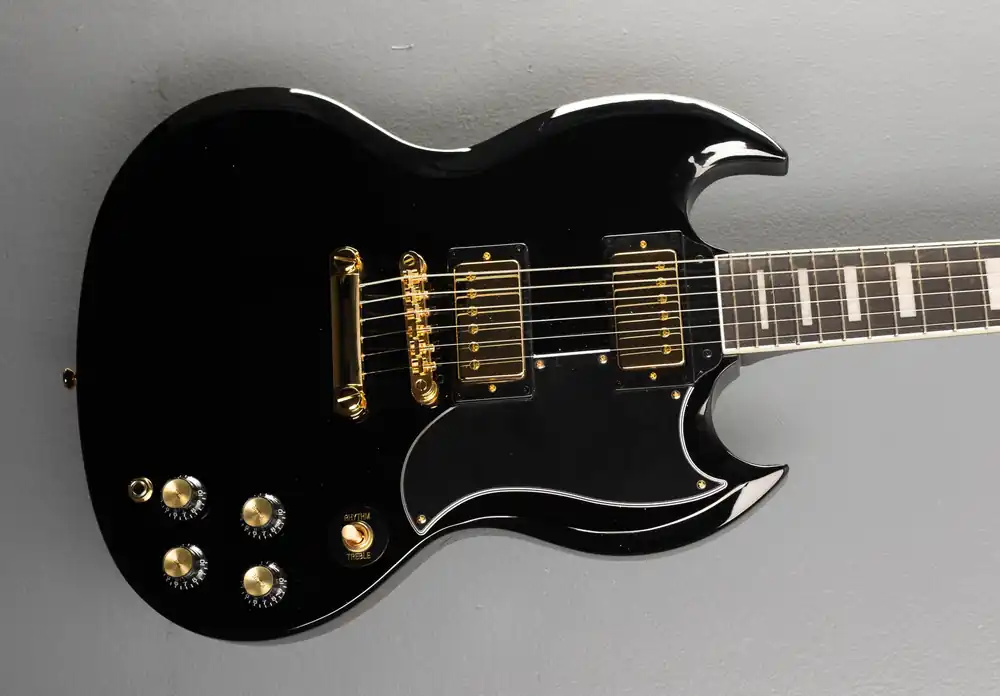 Sale SG Custom - Ebony– Dave's Guitar Shop