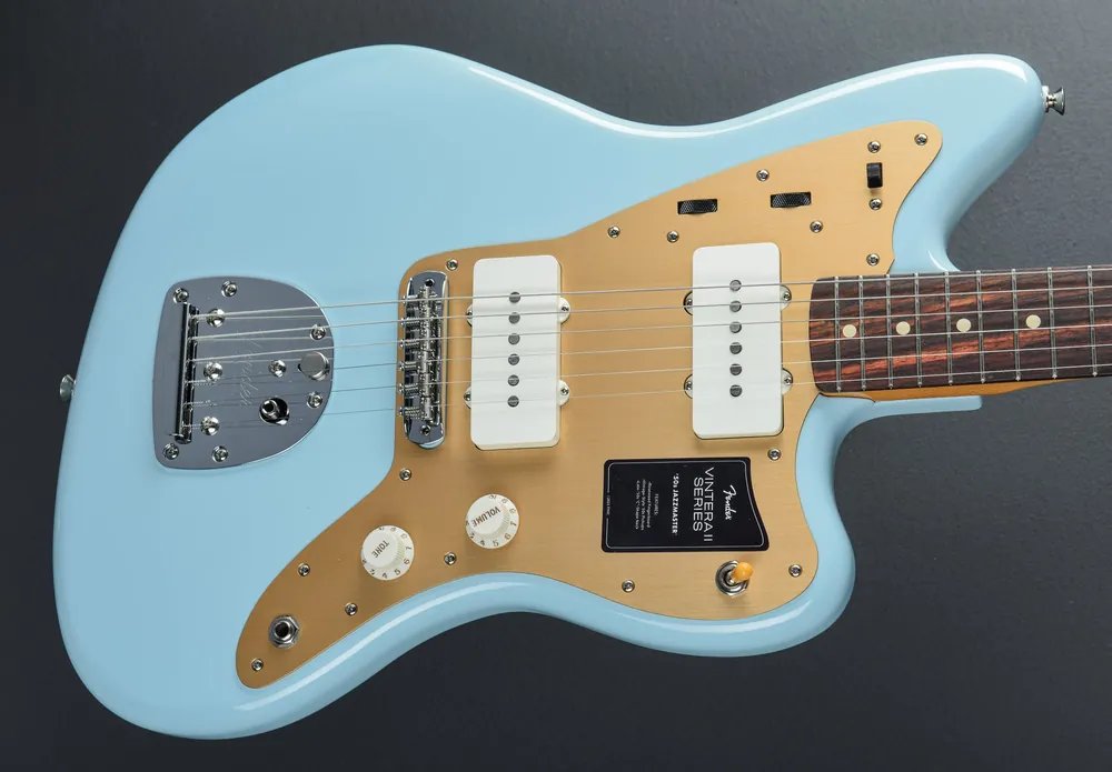 Seasonal Sale Vintera II 50's Jazzmaster - Sonic Blue– Dave's Guitar Shop