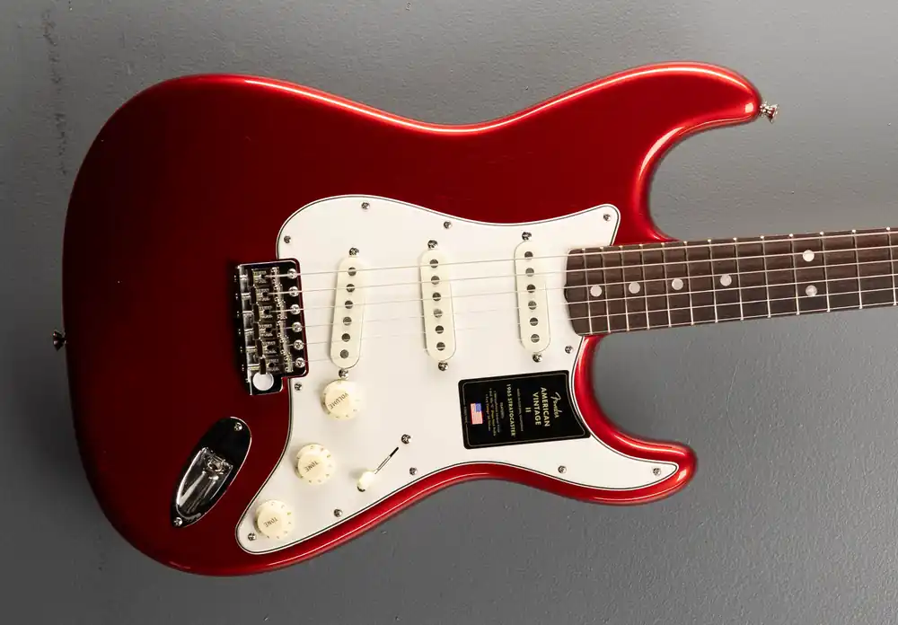 American Vintage II 1965 Stratocaster - Candy Apple Red– Dave's Guitar Shop Fast Shipping