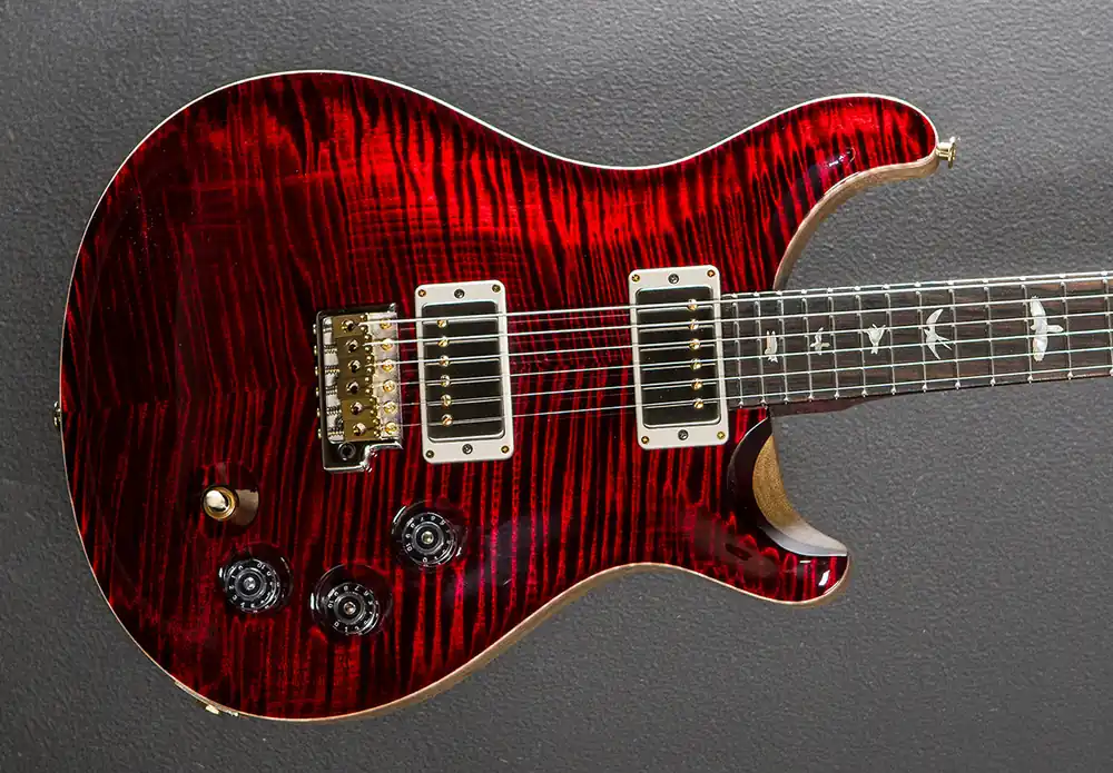 Big Sale DGT (David Grissom Trem) Wood Library Limited - Red Tiger w/Ziricote– Dave's Guitar Shop