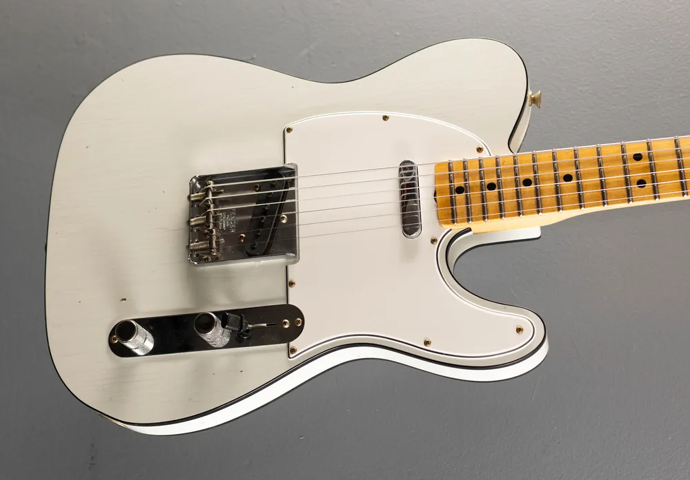 1968 Journeyman Relic Telecaster Custom - Olympic White– Dave's Guitar Shop Price Cut