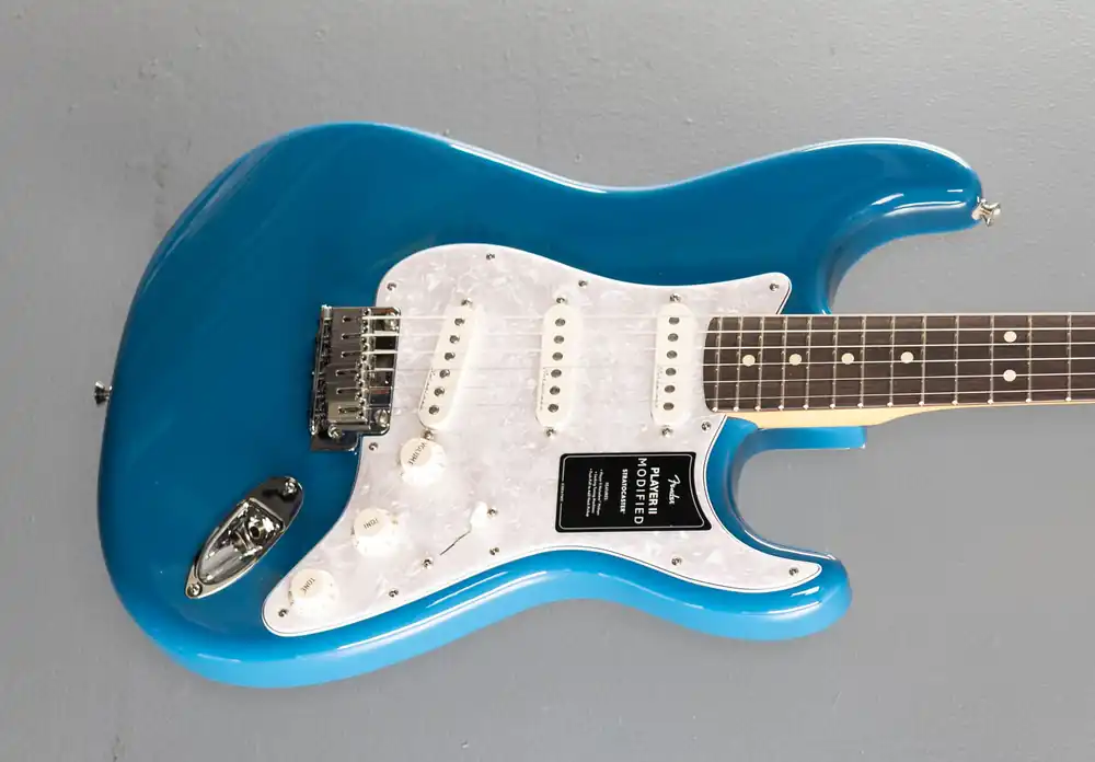 Original Player II Modified Stratocaster - Electric Blue– Dave's Guitar Shop