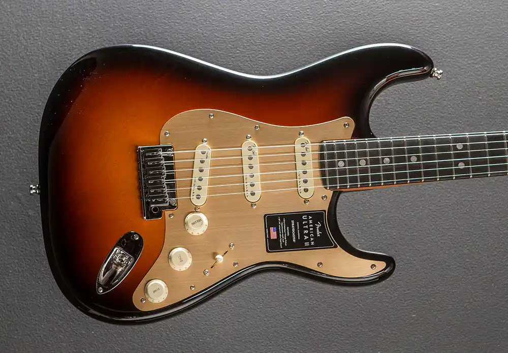 American Ultra II Stratocaster - Ultraburst w/Ebony– Dave's Guitar Shop Warranty Included