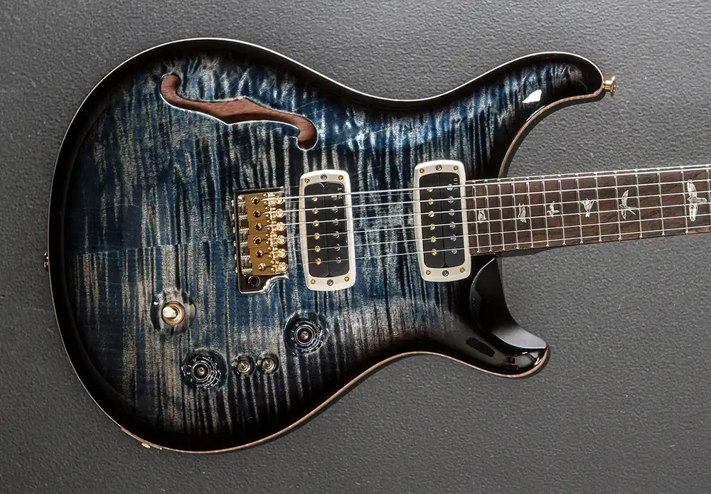 40th Anniversary Custom 24-08 Semi-Hollow Limited Edition - Faded Whal– Dave's Guitar Shop No Minimum Order