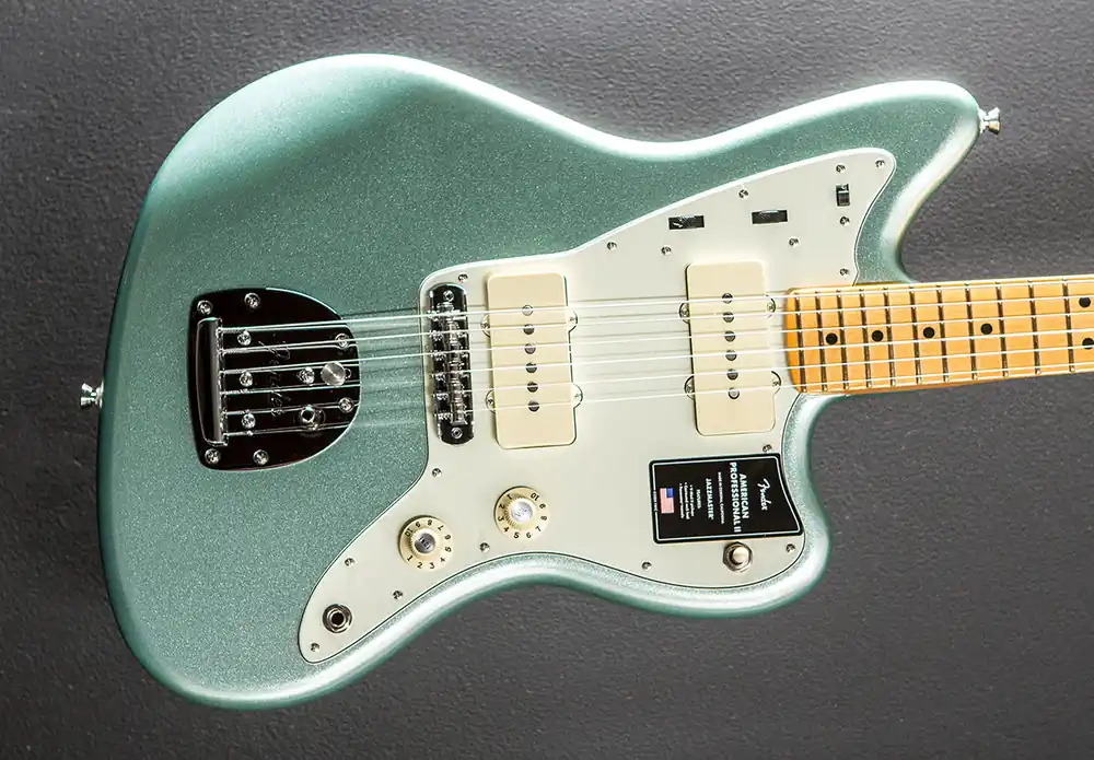 American Professional II Jazzmaster - Mystic Surf Green w/Maple– Dave's Guitar Shop Hot Picks