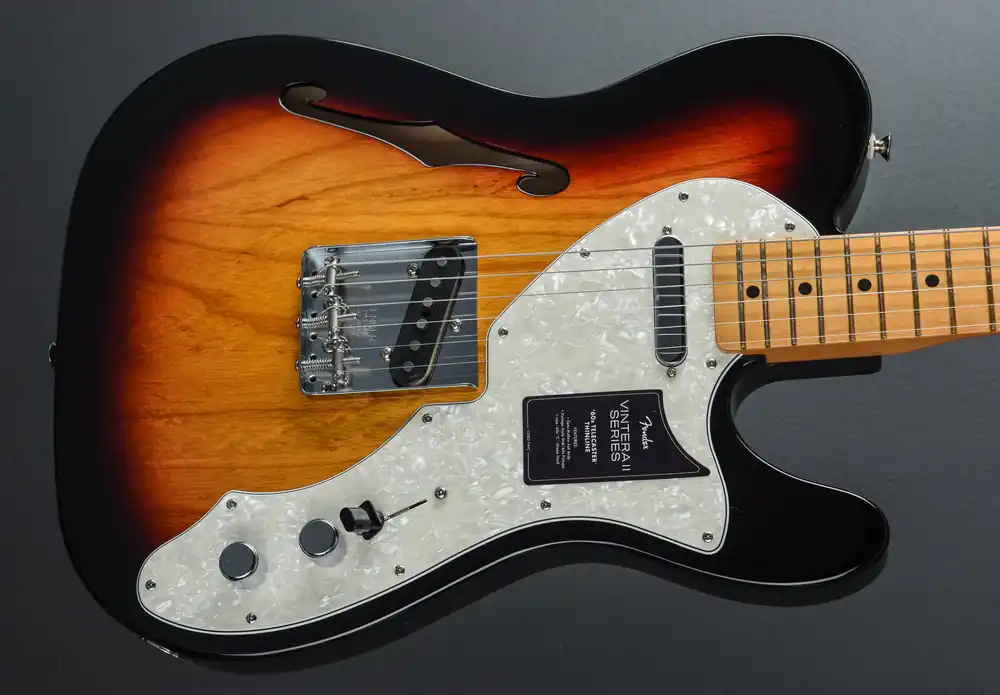 Vintera II 60's Telecaster Thinline - 3 Color Sunburst– Dave's Guitar Shop Place Order