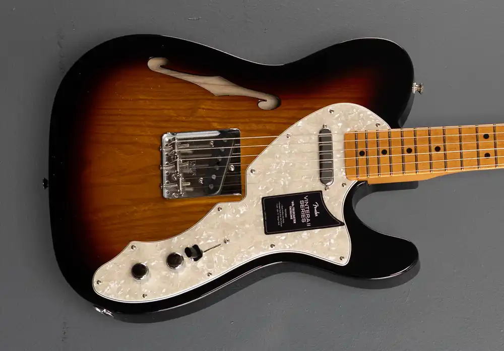 While Supplies Last Vintera II 60's Telecaster Thinline - 3 Color Sunburst– Dave's Guitar Shop